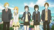 All the five main characters of the anime "Kokoro Connect" (Image via Silver Link)